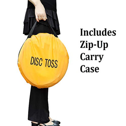 Folding Disc Toss Game Set