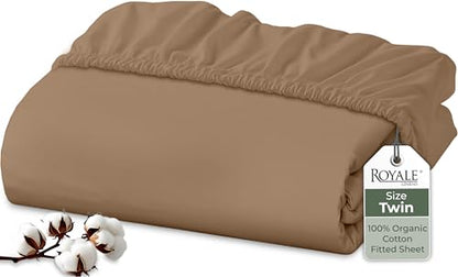 100% Organic Cotton Fitted Sheet