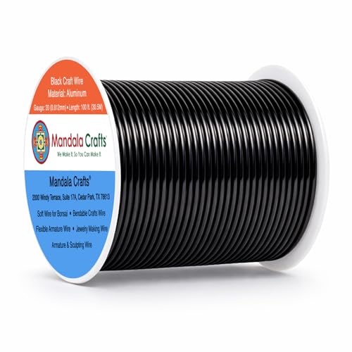 12 14 16 18 20 22 Gauge Anodized Jewelry Making Beading Floral Colored Aluminum Craft Wire (100 Foot)