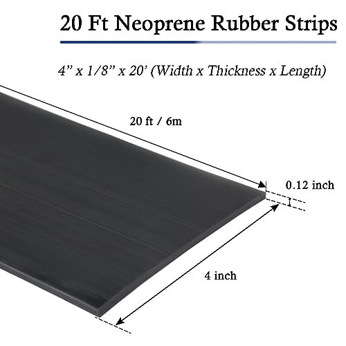 Neoprene Rubber Strips with Adhesive Backing Rubber Sheets