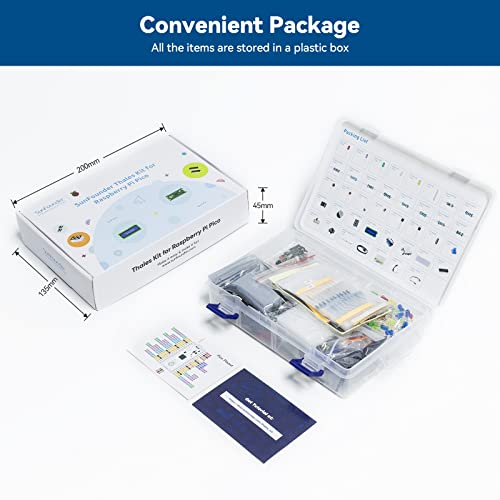 Starter Kit for Raspberry Pi Pico with 40 Projects Online Tutorials