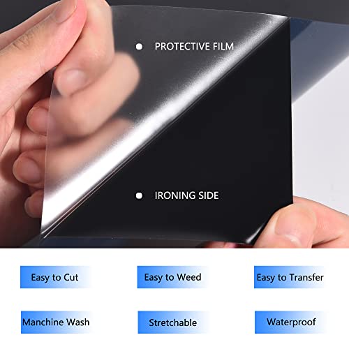 HTV Iron on Vinyl 12Inch by 25ft Roll