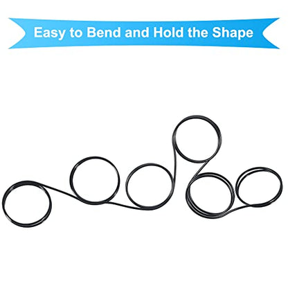 328ft 20 Gauge 0.8mm Aluminum Wire Black Soft for Jewelry