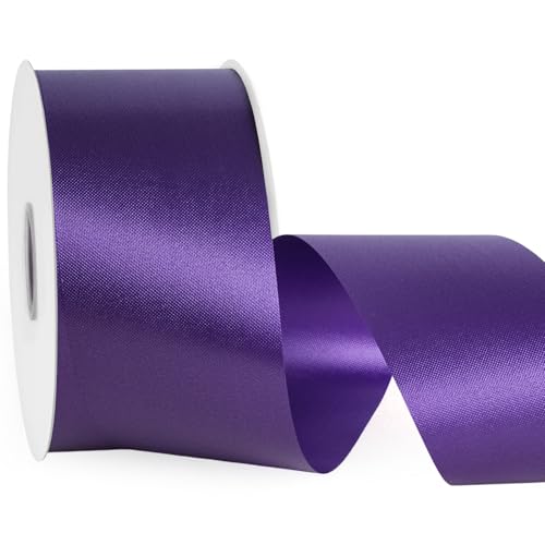 2.5 Inch Purple Polypropylene Ribbon