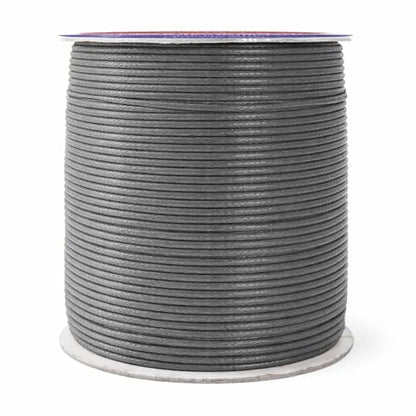 1.5mm Traffic Gray Waxed Cord