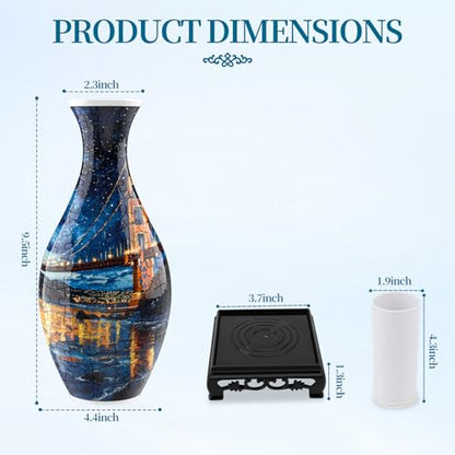 3D Puzzles Vase for Adults (160 Count)