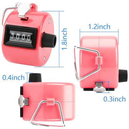 2Pcs Plastic Hand Tally Counter 4