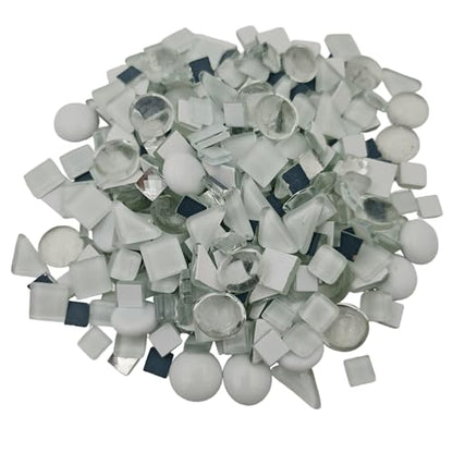 1.1LB Mixed Color Irregular Crystal Mosaic Tiles (17.637 Ounce)