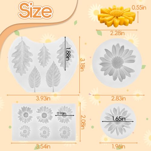Daisy Candle Molds