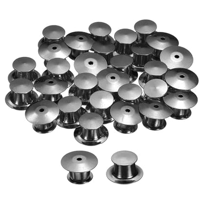 40Pcs Metal Locking Pin Backs (40 Count)