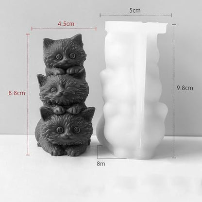 Cat Soap & Candle Mold