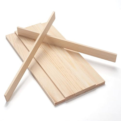 Wood Strips Slats for Wall (15 Count)