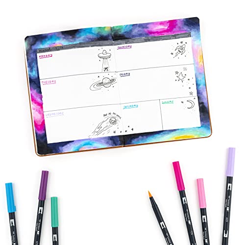 56188 Dual Brush Pen Art Markers (10 Count)