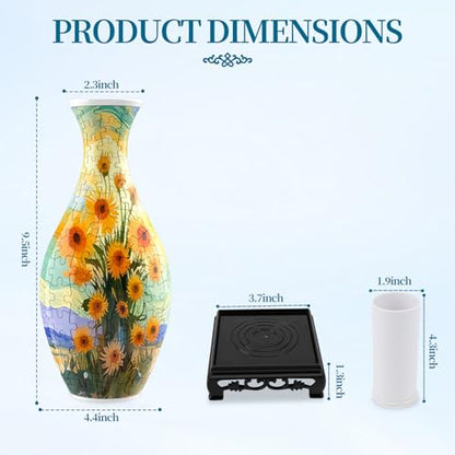 3D Puzzles Vase for Adults