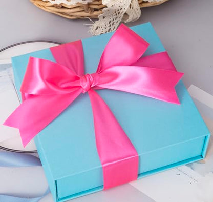 1 1 2 Inch Rose Red Solid Satin Ribbon for Gift Wrapping