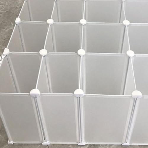 Semi Circle Plastic Cube Connectors 50 Pieces for Modular Wire Storage Organizer Easy Assembly Universal Closet and Shoe Storage Hardware