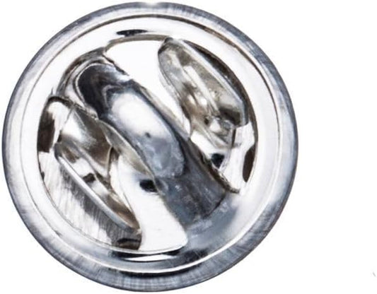 925 Sterling Silver Lapel Pin Fastener Closure Sold in 10 Piece Packs Self Locking Clutch Findings for Jewelry Making Lapel Pins