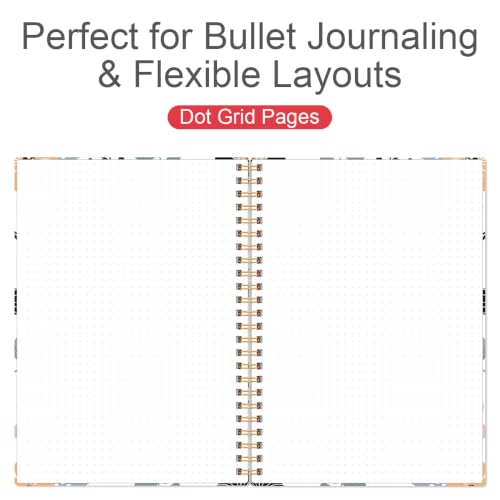 Dotted Spiral Journal Notebook