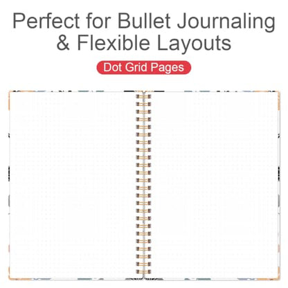 Dotted Spiral Journal Notebook