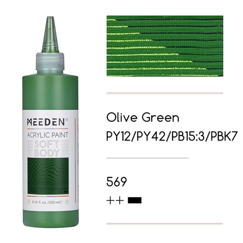 Olive Green Acrylic Paint (8.45 Fl Oz)