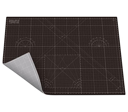 Self Healing Cutting Mat A0 36"x 48" Double Sided Black Mat