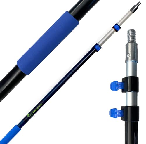 Pro 5-to-12 Foot Telescoping Extension Pole, 3-Stage Aluminum