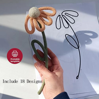 Knitted Wire Art Craft Kit for Teens & Adult Women