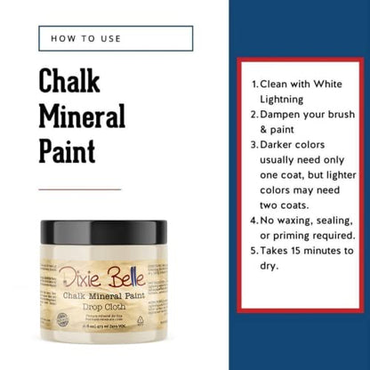 Chalk Mineral Paint (16 Fl Oz)