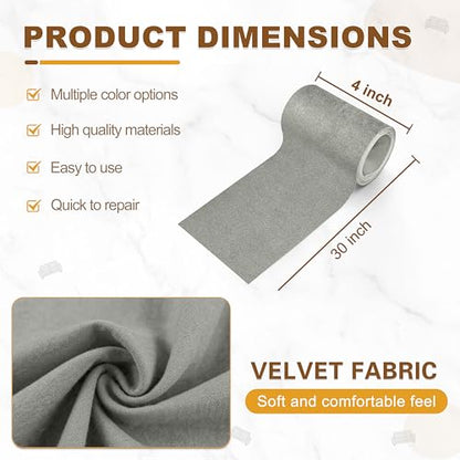 Velvet Rectangular Repair Patch