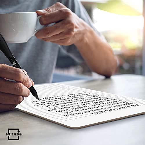 Dry Erase Board with Lines for Desk (2 Count)