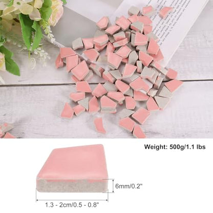 500g 1.1LB Irregular Ceramics Mosaic Tiles