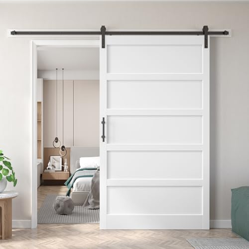 54"x96" Sliding Barn Doors with 9 ft Barn Door Hardware Kit