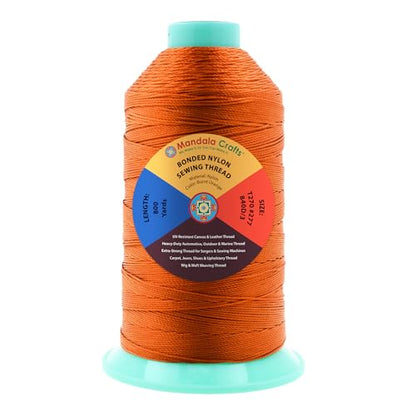 Size 277 840D T270 Burnt Orange Bonded Nylon Thread