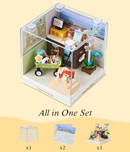 Puppy Tour Guide Travel Super Miniature House Kit