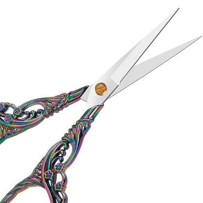 4.7 INCH Embroidery Scissors Small Sewing Scissors With Cover