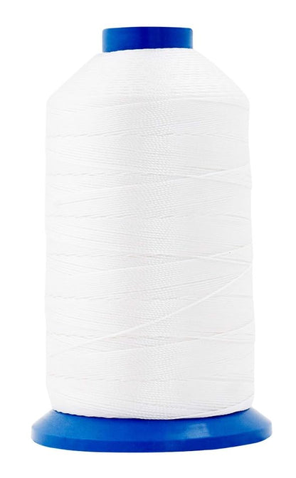 Size 207 630D T210 Black White Bonded Nylon Thread (9598 Foot)