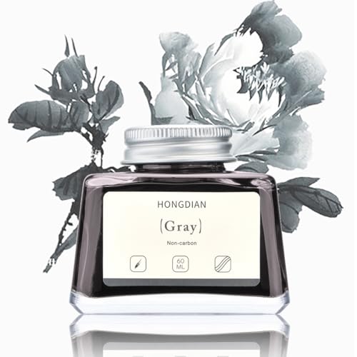 Hongdian Fountain Pen Bottled Ink Gray
