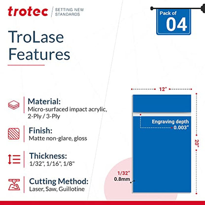 TroLase 12"x20"x1