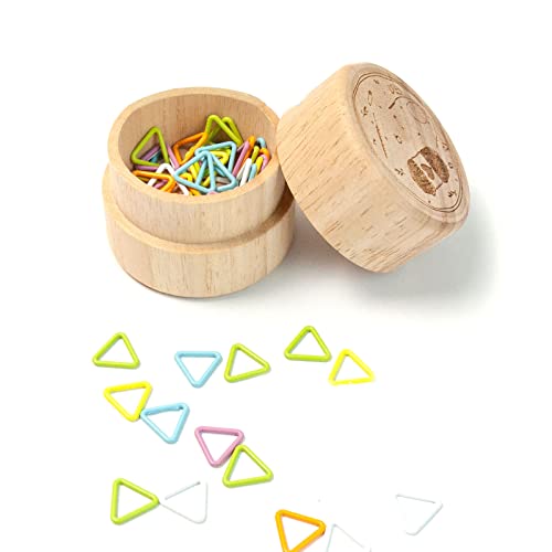60PCS Metal Stitch Markers Triangle