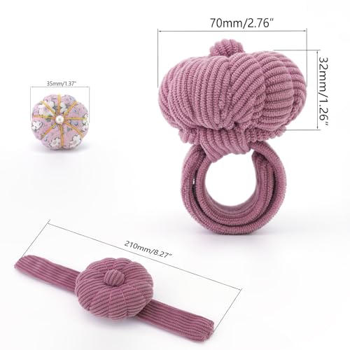Wrist Pin Cushions for Sewing