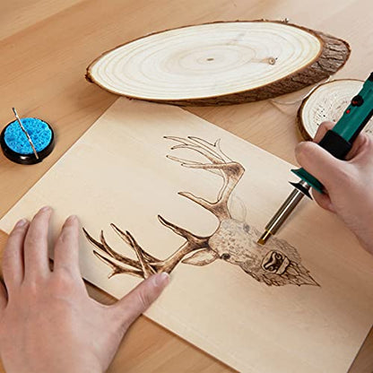930 IV Pyrography Wood Burning Pen Kit Adjustable Temperature