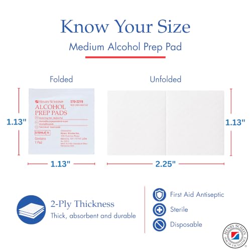 Medium Alcohol Prep Pads (400 Count)