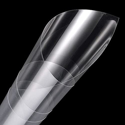 15 Pack 6 Mil 12 x 24 inch Clear Mylar Stencil Sheet