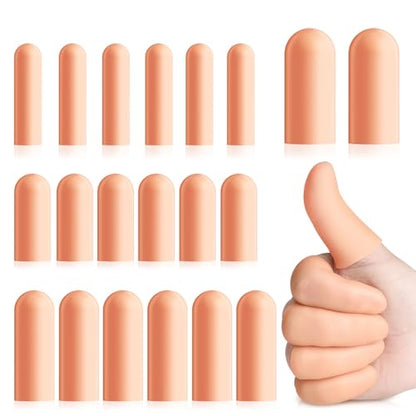 20 Pcs Gel Finger Protectors (20 Count)