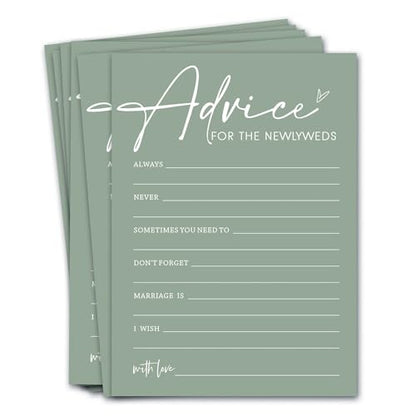 Bridal Shower Games Cards (25 Count)