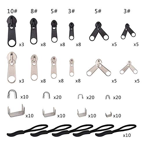 Zipper Repair Kit 197 Pcs