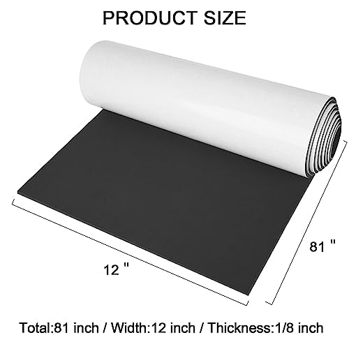 Neoprene Sponge Rubber Foam Sheets with Adhesive Backing