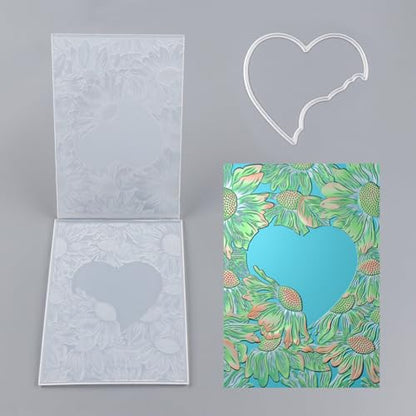 3D Embossing Folder and Metal Die Set for Card Making