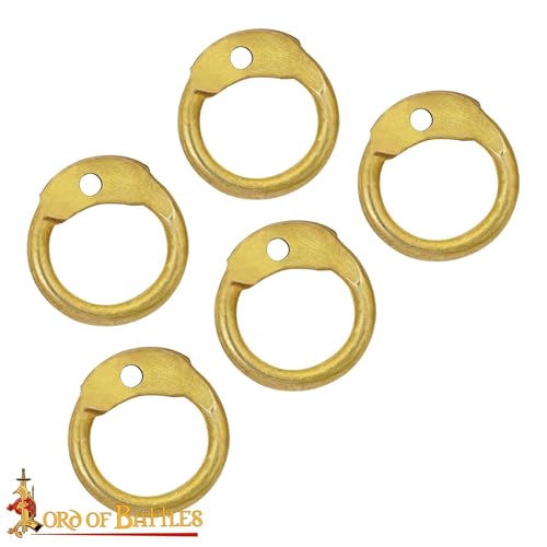 200G 1Kg Chainmail Loose Rings for Armor Crafting Perfect for DIY Chainmail Projects & Armor Repairs