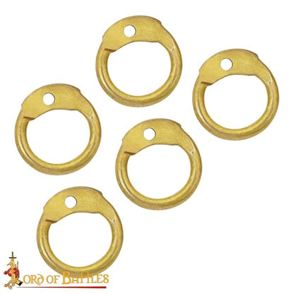 200G 1Kg Chainmail Loose Rings for Armor Crafting Perfect for DIY Chainmail Projects & Armor Repairs